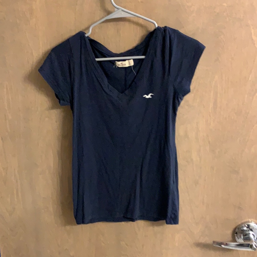 Blue vneck
